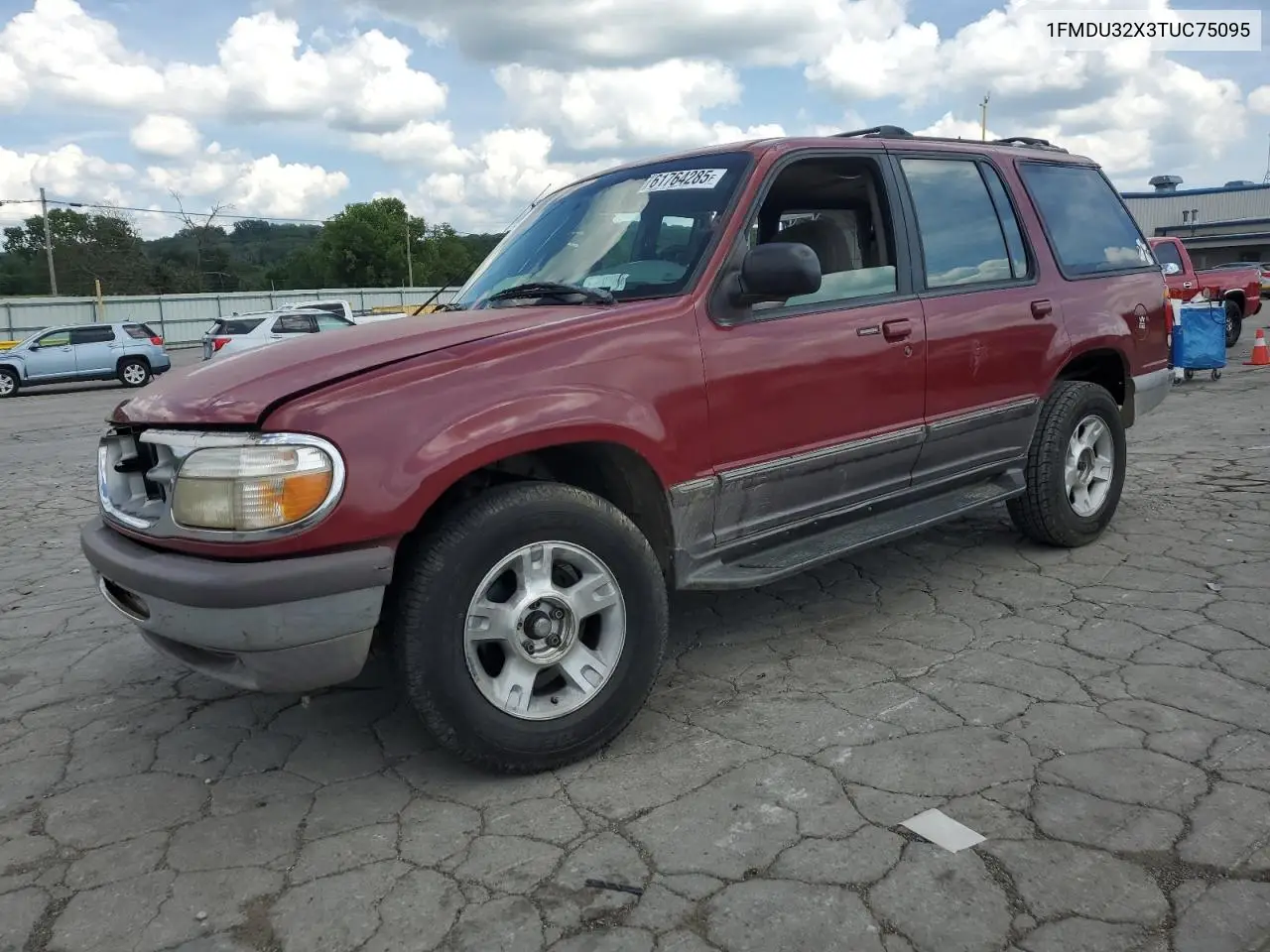 1996 Ford Explorer VIN: 1FMDU32X3TUC75095 Lot: 61764285