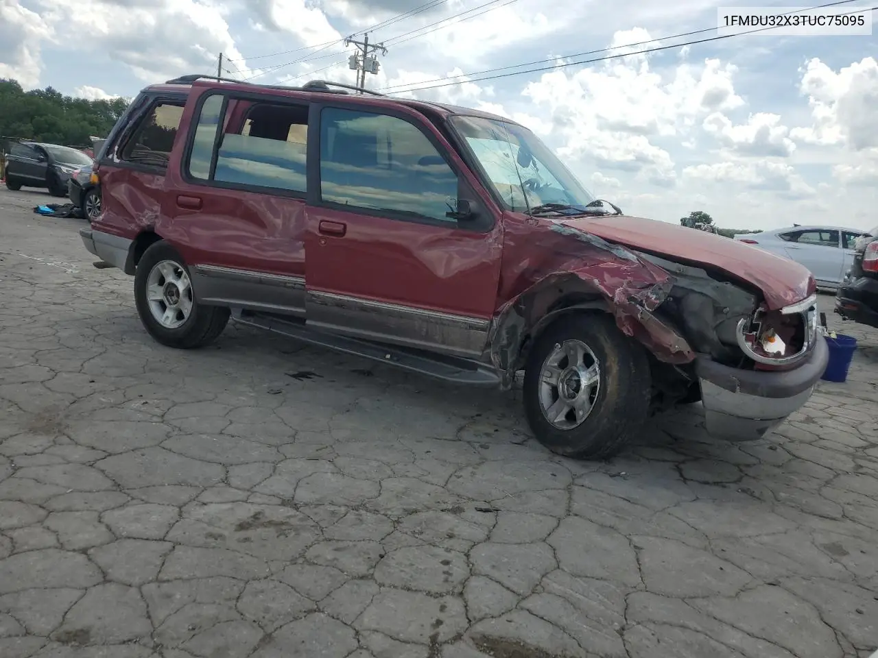 1996 Ford Explorer VIN: 1FMDU32X3TUC75095 Lot: 61764285