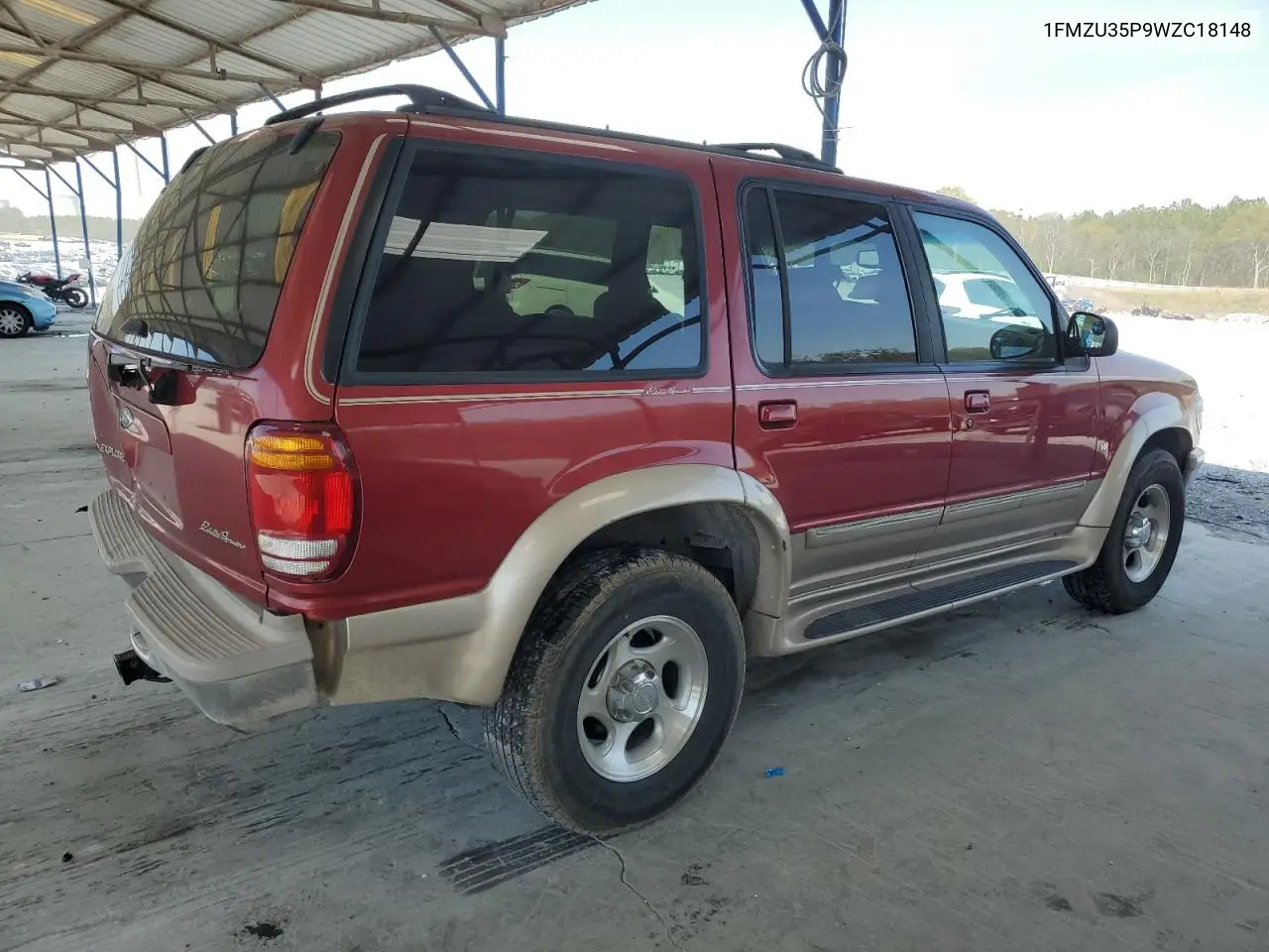 1998 Ford Explorer VIN: 1FMZU35P9WZC18148 Lot: 50892185