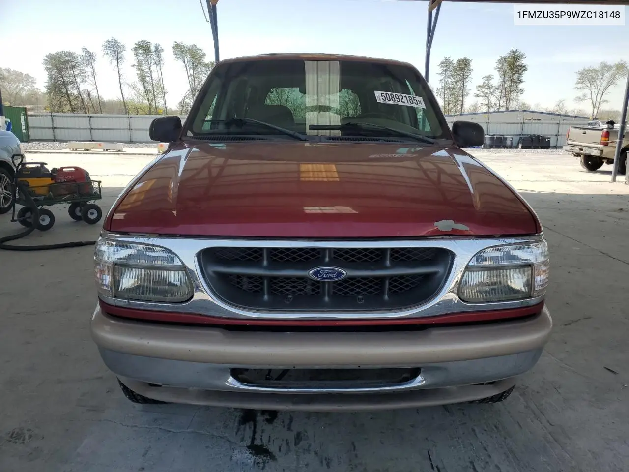 1998 Ford Explorer VIN: 1FMZU35P9WZC18148 Lot: 50892185