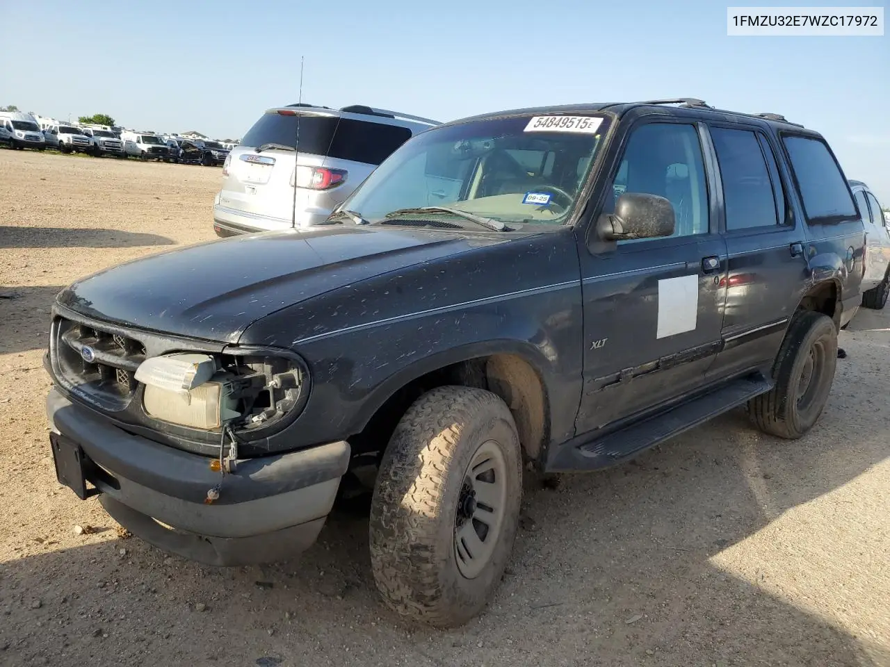 1998 Ford Explorer VIN: 1FMZU32E7WZC17972 Lot: 54849515