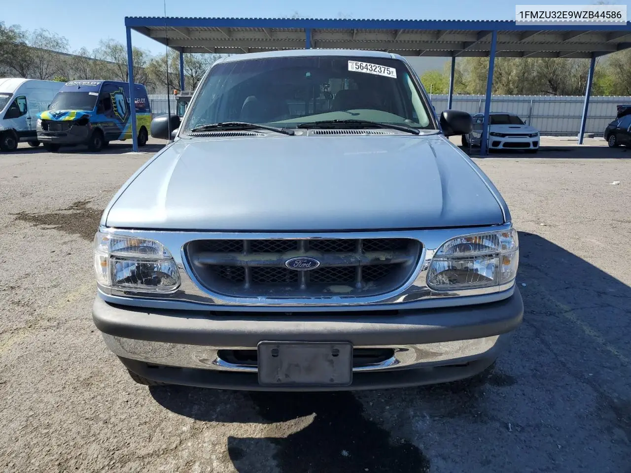 1998 Ford Explorer VIN: 1FMZU32E9WZB44586 Lot: 56432375