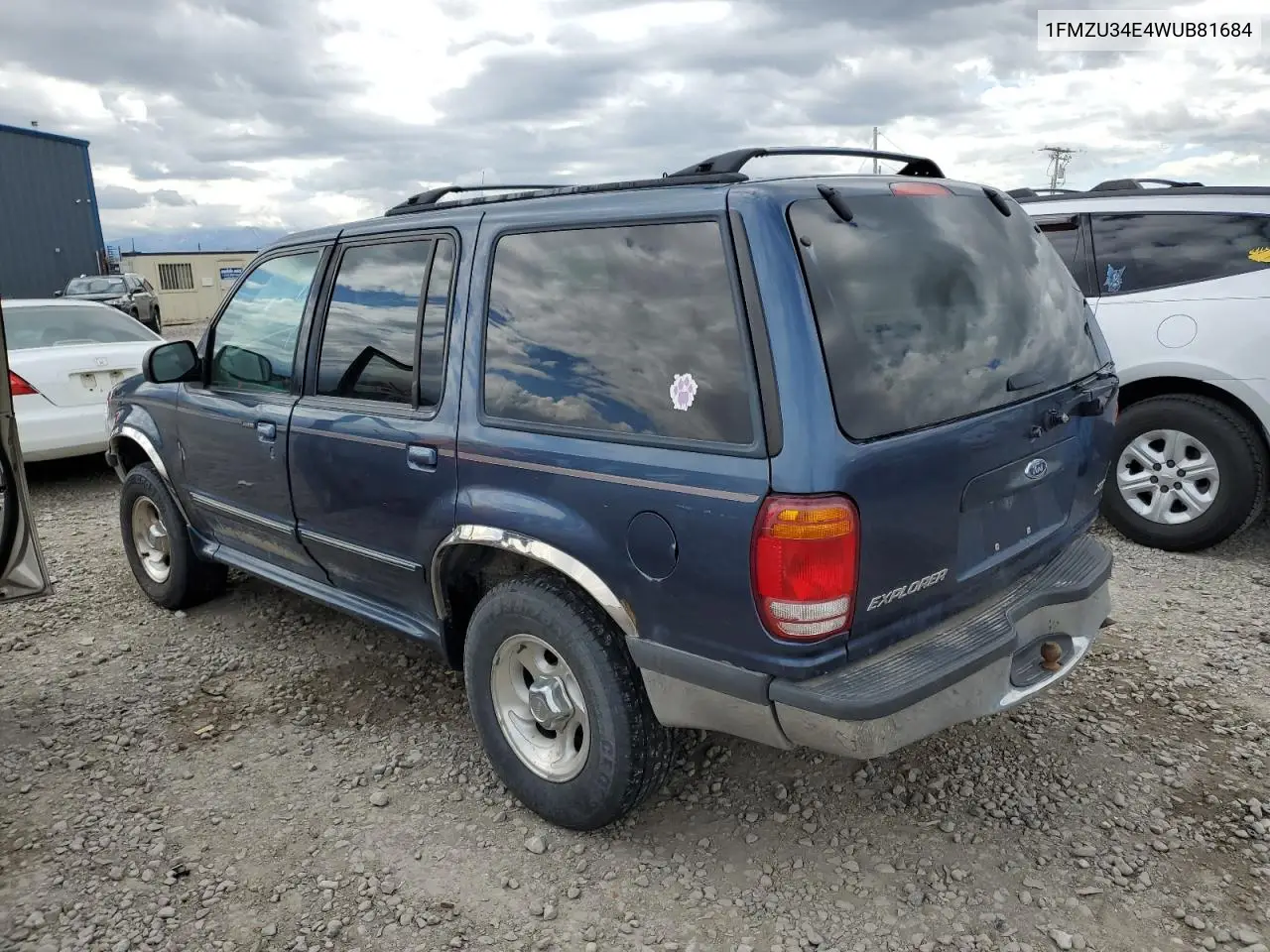 1998 Ford Explorer VIN: 1FMZU34E4WUB81684 Lot: 56475745