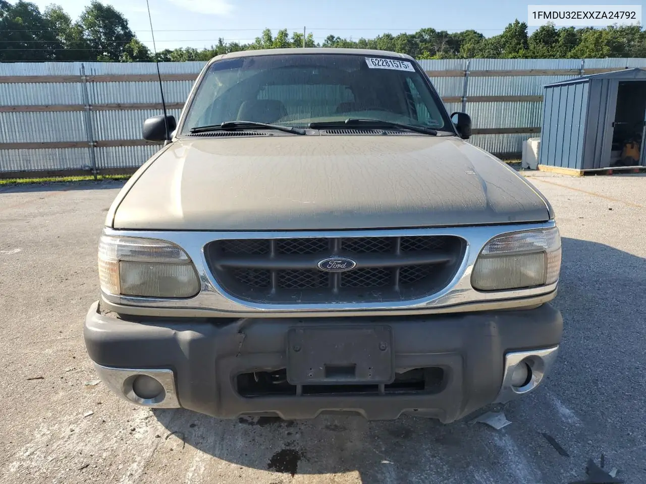 1999 Ford Explorer VIN: 1FMDU32EXXZA24792 Lot: 62281575