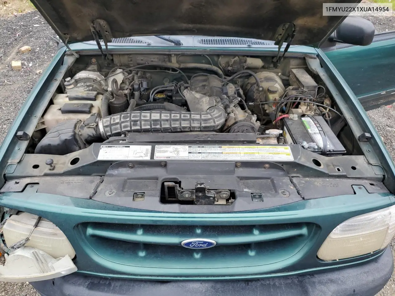1999 Ford Explorer VIN: 1FMYU22X1XUA14954 Lot: 62849455