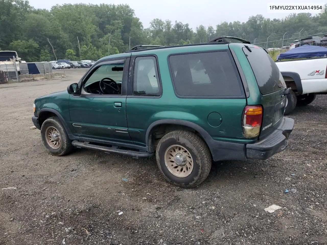 1999 Ford Explorer VIN: 1FMYU22X1XUA14954 Lot: 62849455