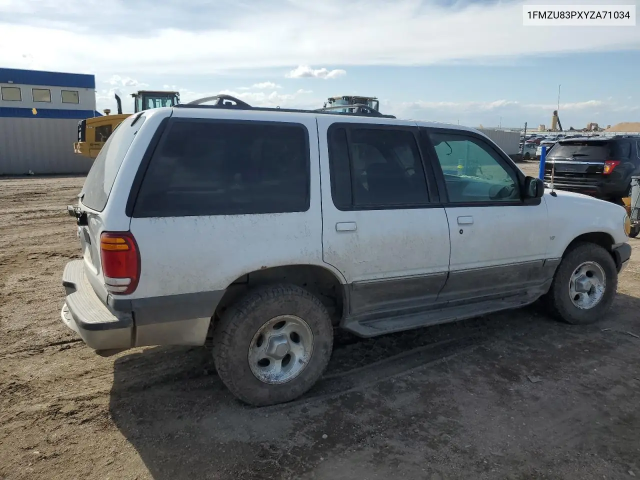 2000 Ford Explorer Xlt VIN: 1FMZU83PXYZA71034 Lot: 55447585
