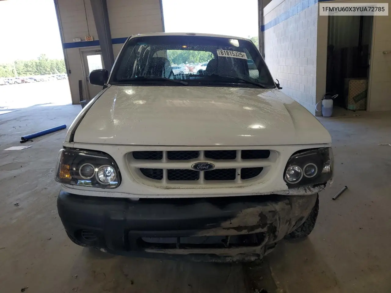 2000 Ford Explorer Sport VIN: 1FMYU60X3YUA72785 Lot: 61815325