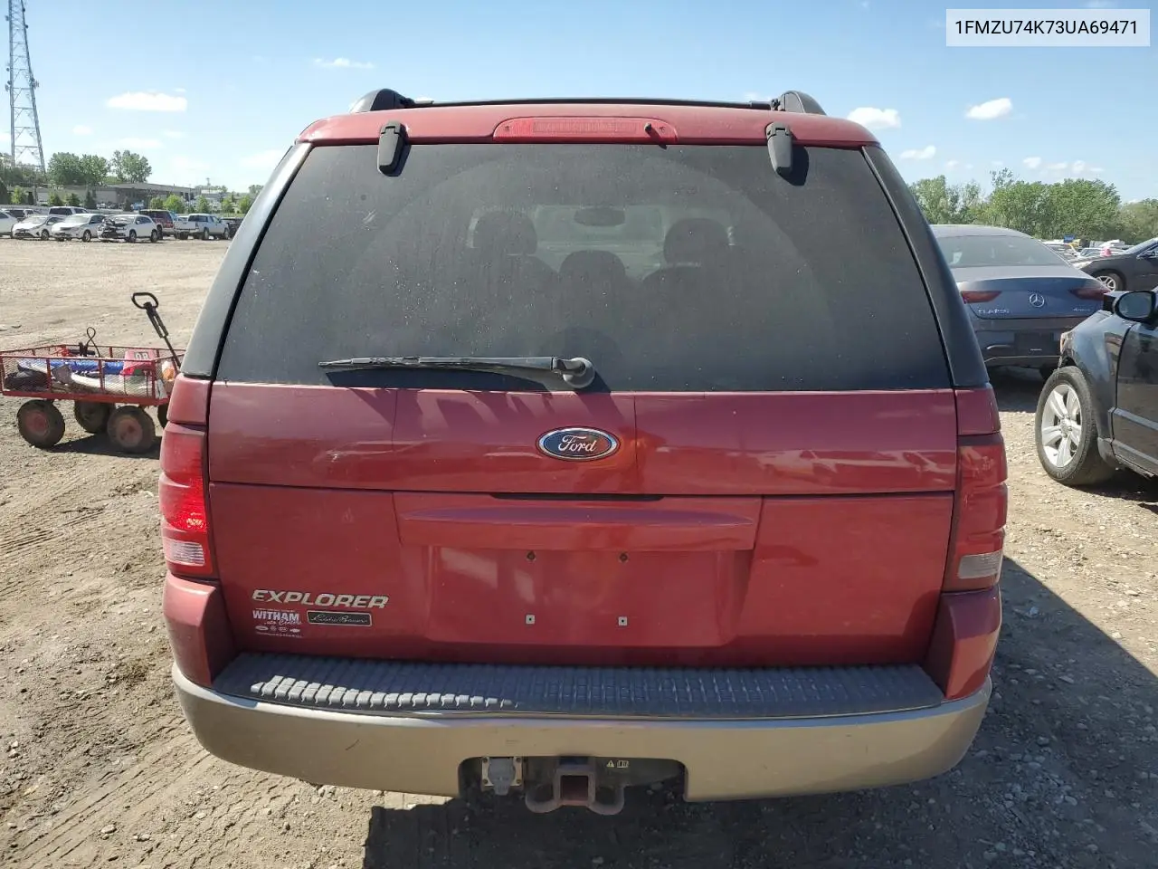 2003 Ford Explorer Eddie Bauer VIN: 1FMZU74K73UA69471 Lot: 56354875