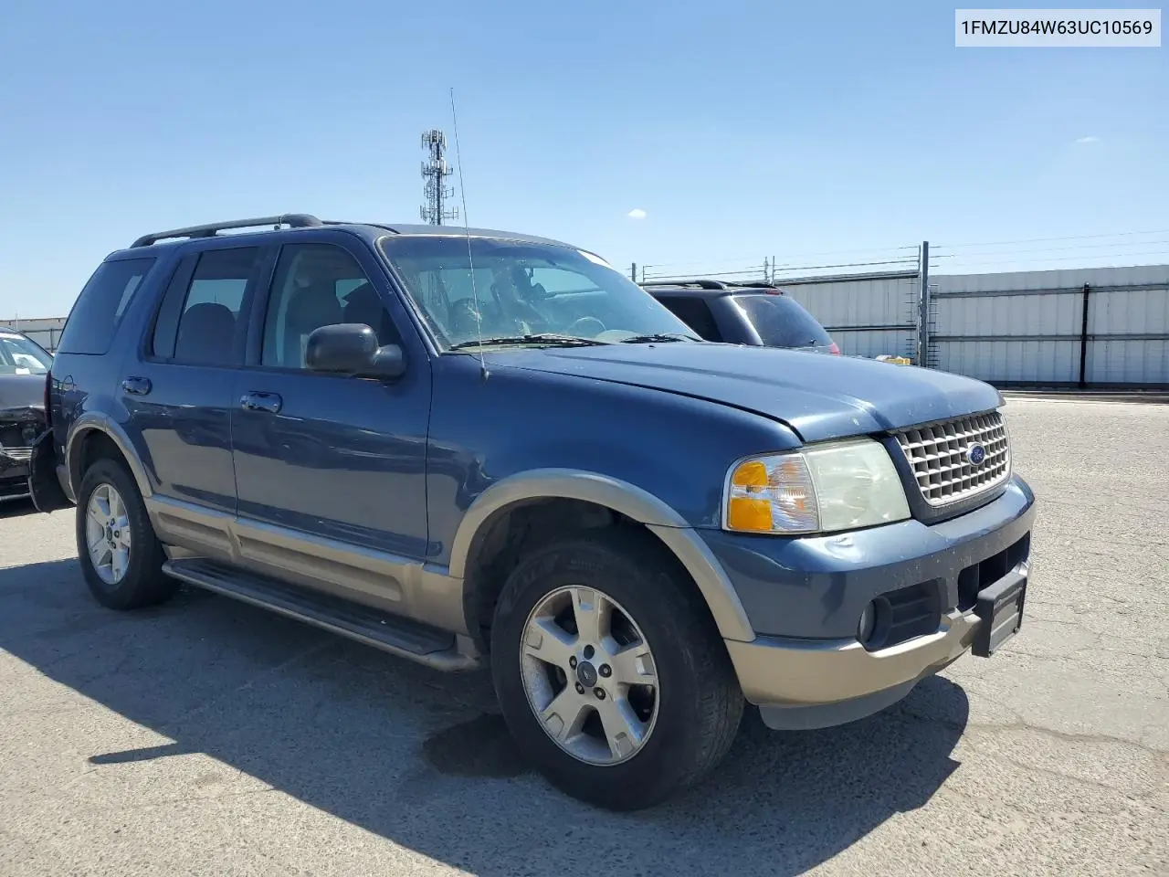 2003 Ford Explorer Eddie Bauer VIN: 1FMZU84W63UC10569 Lot: 56766695