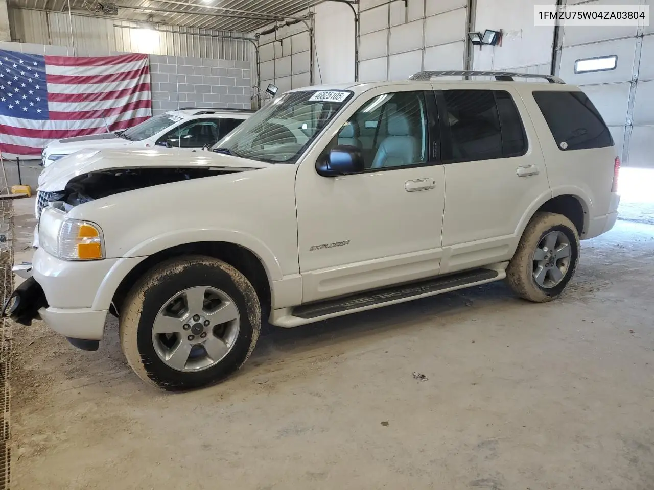 2004 Ford Explorer Limited VIN: 1FMZU75W04ZA03804 Lot: 46825105