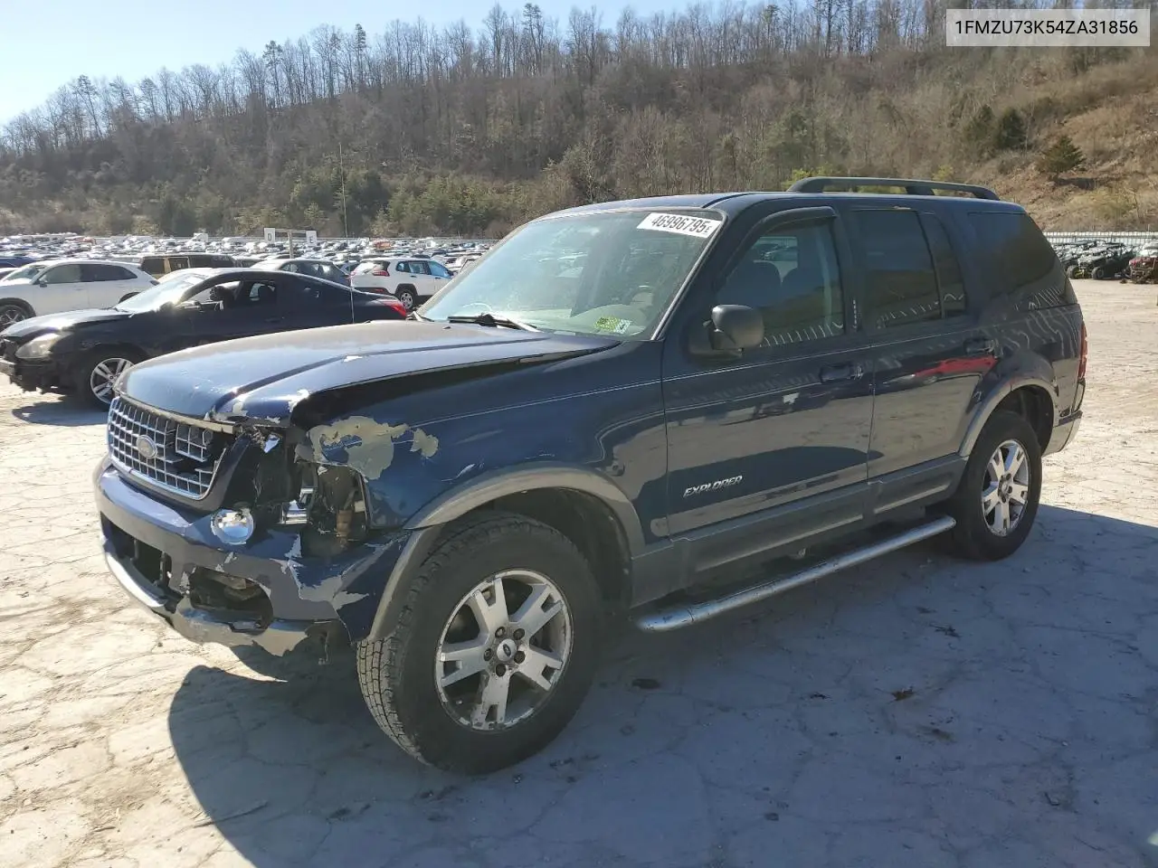 2004 Ford Explorer Xlt VIN: 1FMZU73K54ZA31856 Lot: 46996795
