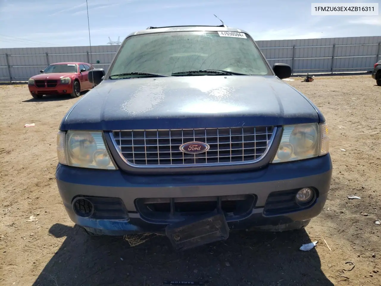 2004 Ford Explorer Xlt VIN: 1FMZU63EX4ZB16311 Lot: 47650594