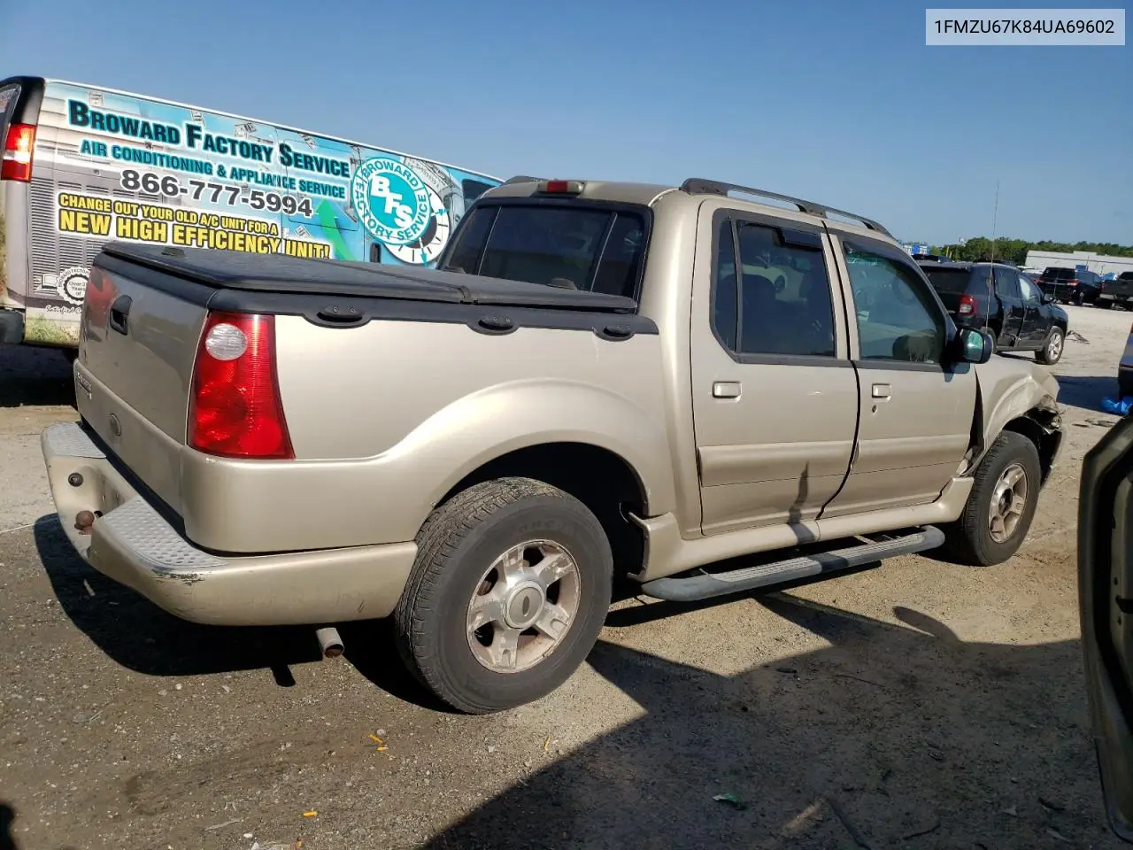 2004 Ford Explorer Sport Trac VIN: 1FMZU67K84UA69602 Lot: 53510225