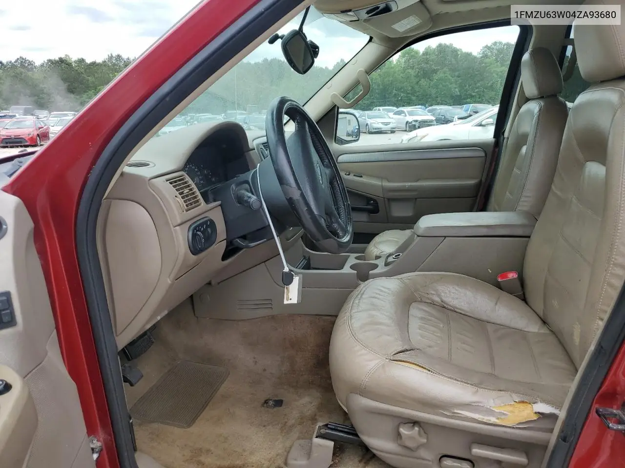 2004 Ford Explorer Xlt VIN: 1FMZU63W04ZA93680 Lot: 54706265