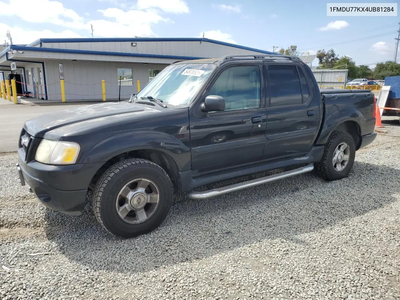 2004 Ford Explorer Sport Trac VIN: 1FMDU77KX4UB81284 Lot: 54976525
