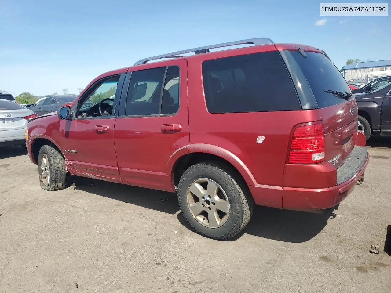 2004 Ford Explorer Limited VIN: 1FMDU75W74ZA41590 Lot: 54983585