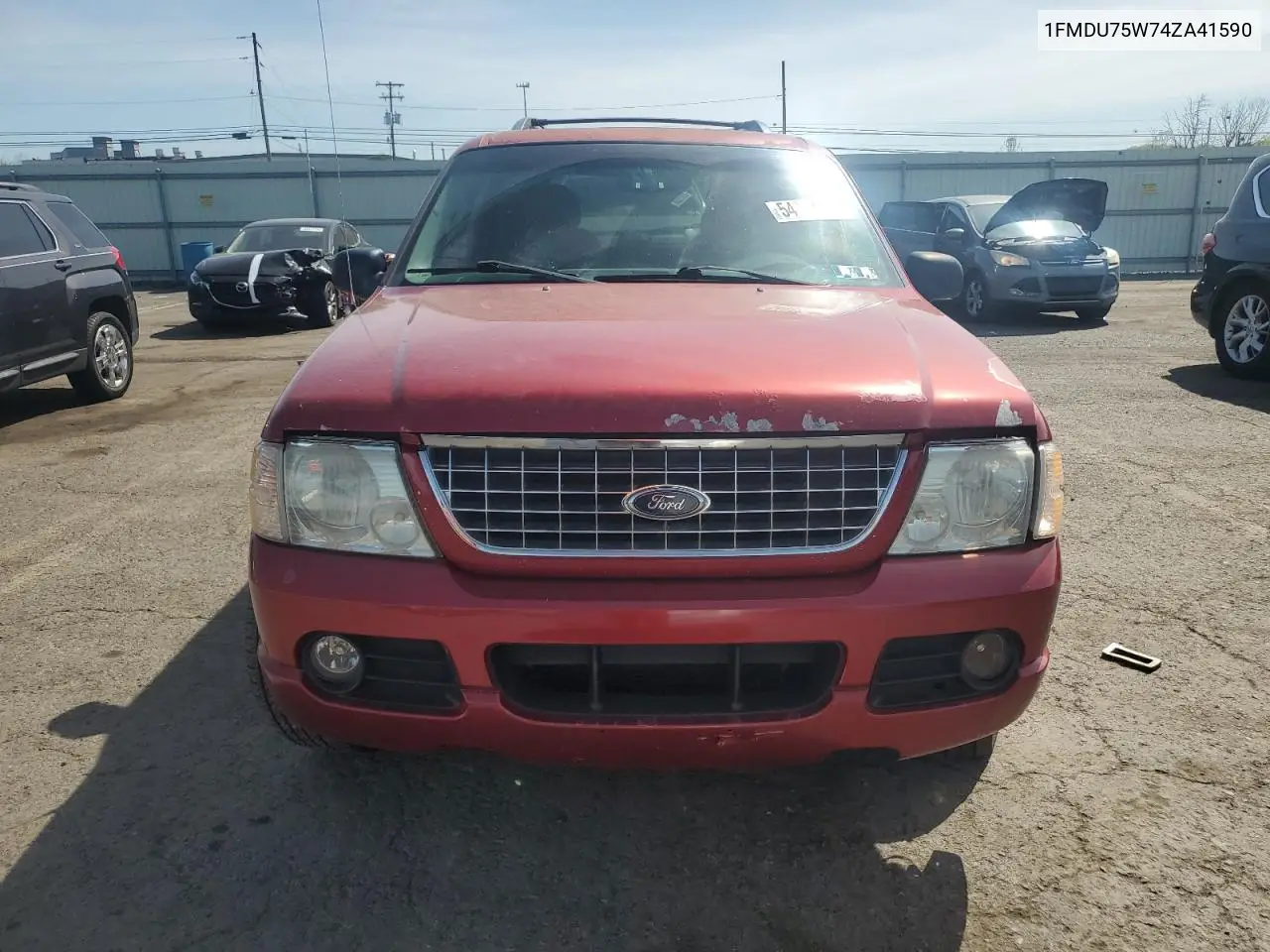 2004 Ford Explorer Limited VIN: 1FMDU75W74ZA41590 Lot: 54983585