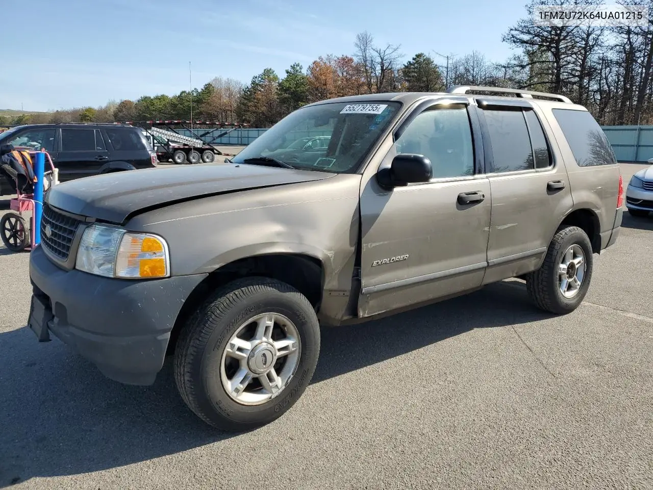 2004 Ford Explorer Xls VIN: 1FMZU72K64UA01215 Lot: 55279755
