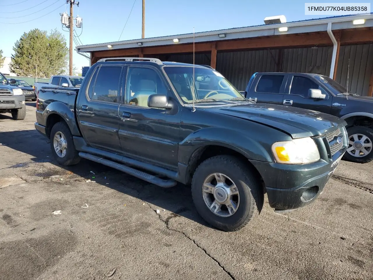 2004 Ford Explorer Sport Trac VIN: 1FMDU77K04UB85358 Lot: 55636625