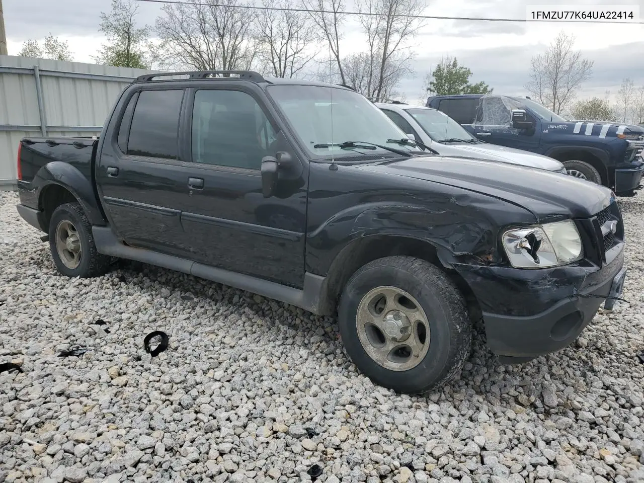 2004 Ford Explorer Sport Trac VIN: 1FMZU77K64UA22414 Lot: 55646195