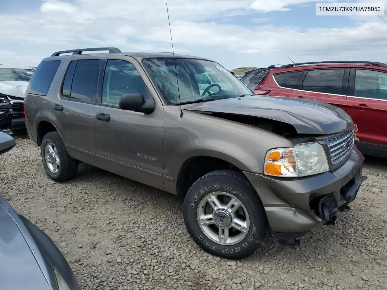 2004 Ford Explorer Xlt VIN: 1FMZU73K94UA75050 Lot: 55807805