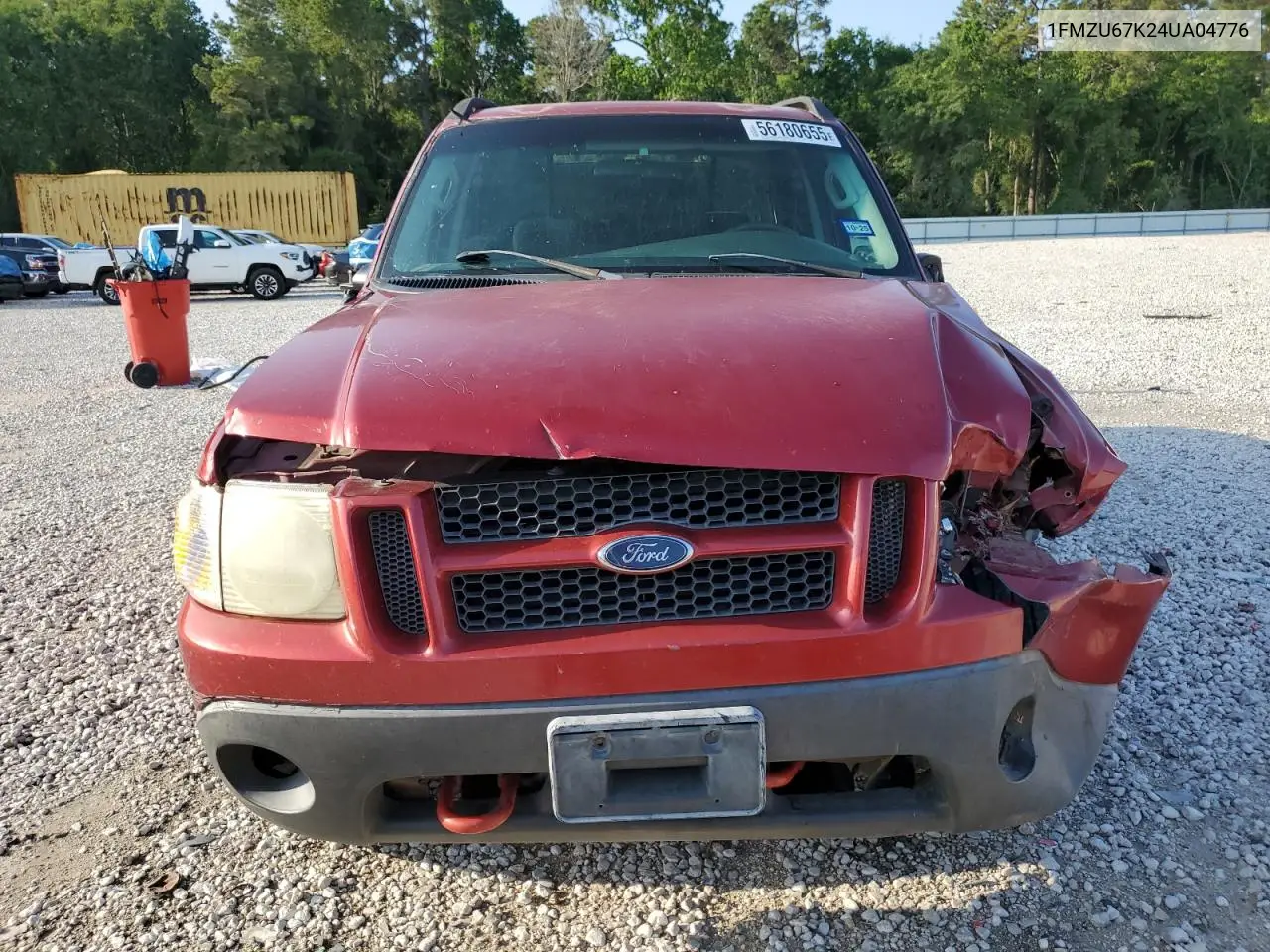 2004 Ford Explorer Sport Trac VIN: 1FMZU67K24UA04776 Lot: 56180655