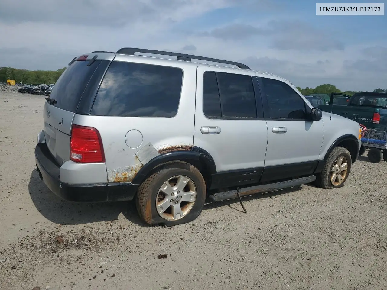 2004 Ford Explorer Xlt VIN: 1FMZU73K34UB12173 Lot: 56496835