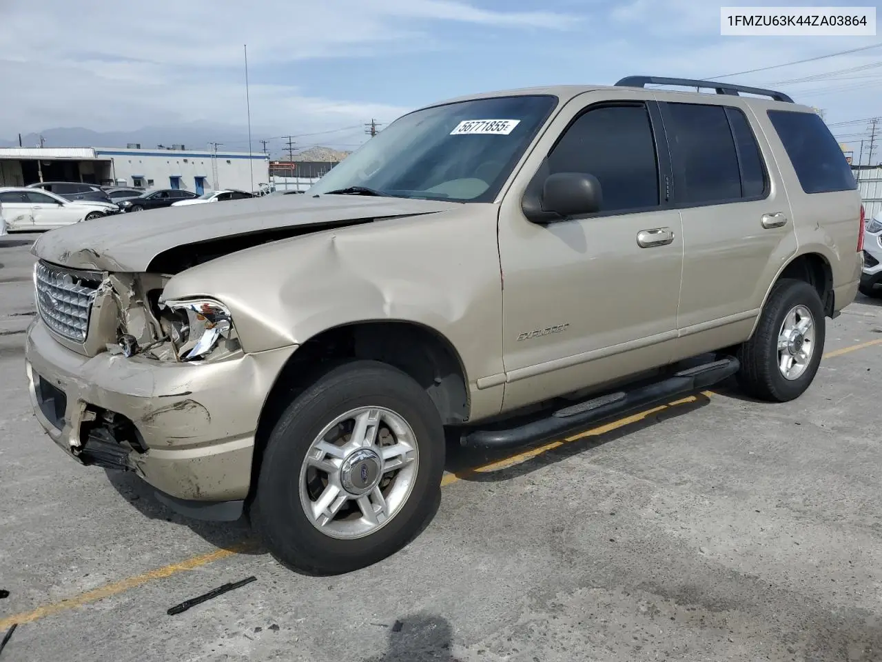 2004 Ford Explorer Xlt VIN: 1FMZU63K44ZA03864 Lot: 56771855