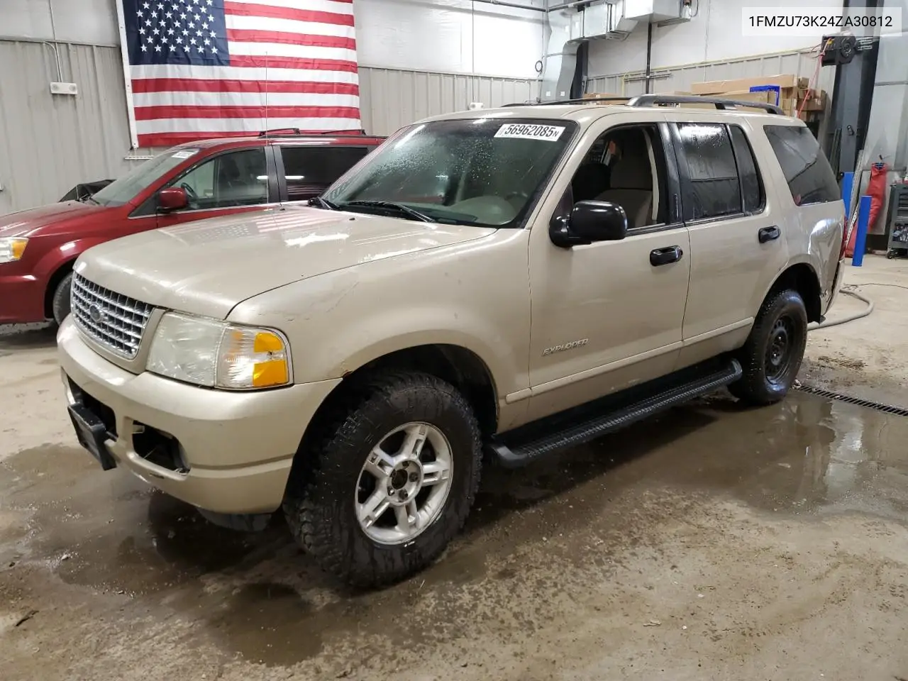 2004 Ford Explorer Xlt VIN: 1FMZU73K24ZA30812 Lot: 56962085