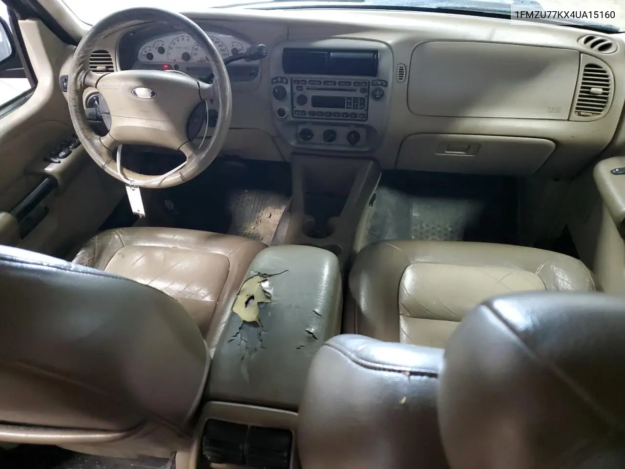2004 Ford Explorer Sport Trac VIN: 1FMZU77KX4UA15160 Lot: 57113685