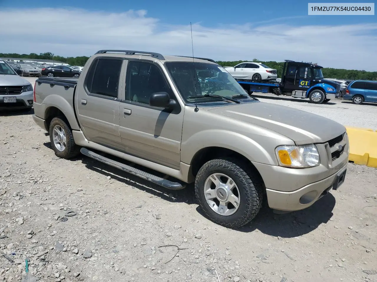 2004 Ford Explorer Sport Trac VIN: 1FMZU77K54UC04430 Lot: 57358855