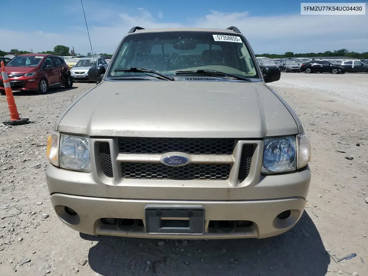 2004 Ford Explorer Sport Trac VIN: 1FMZU77K54UC04430 Lot: 57358855