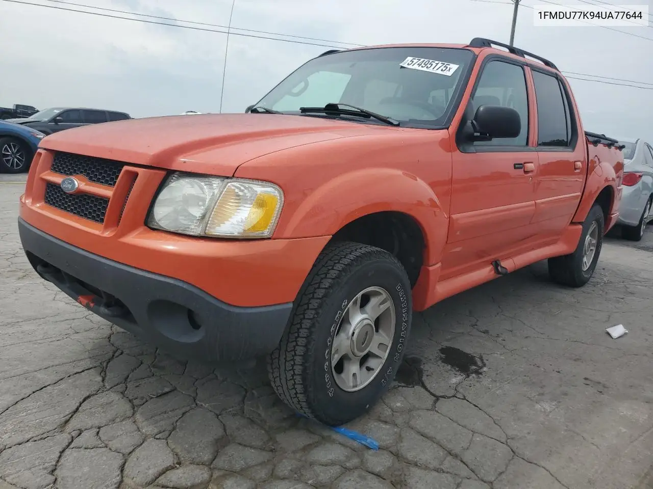 2004 Ford Explorer Sport Trac VIN: 1FMDU77K94UA77644 Lot: 57495175