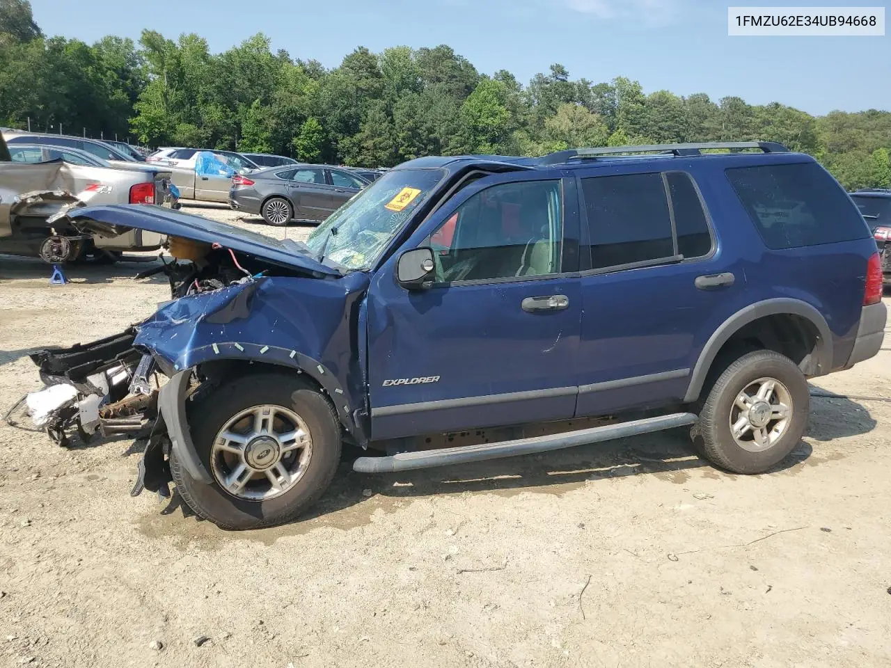2004 Ford Explorer Xls VIN: 1FMZU62E34UB94668 Lot: 58636165