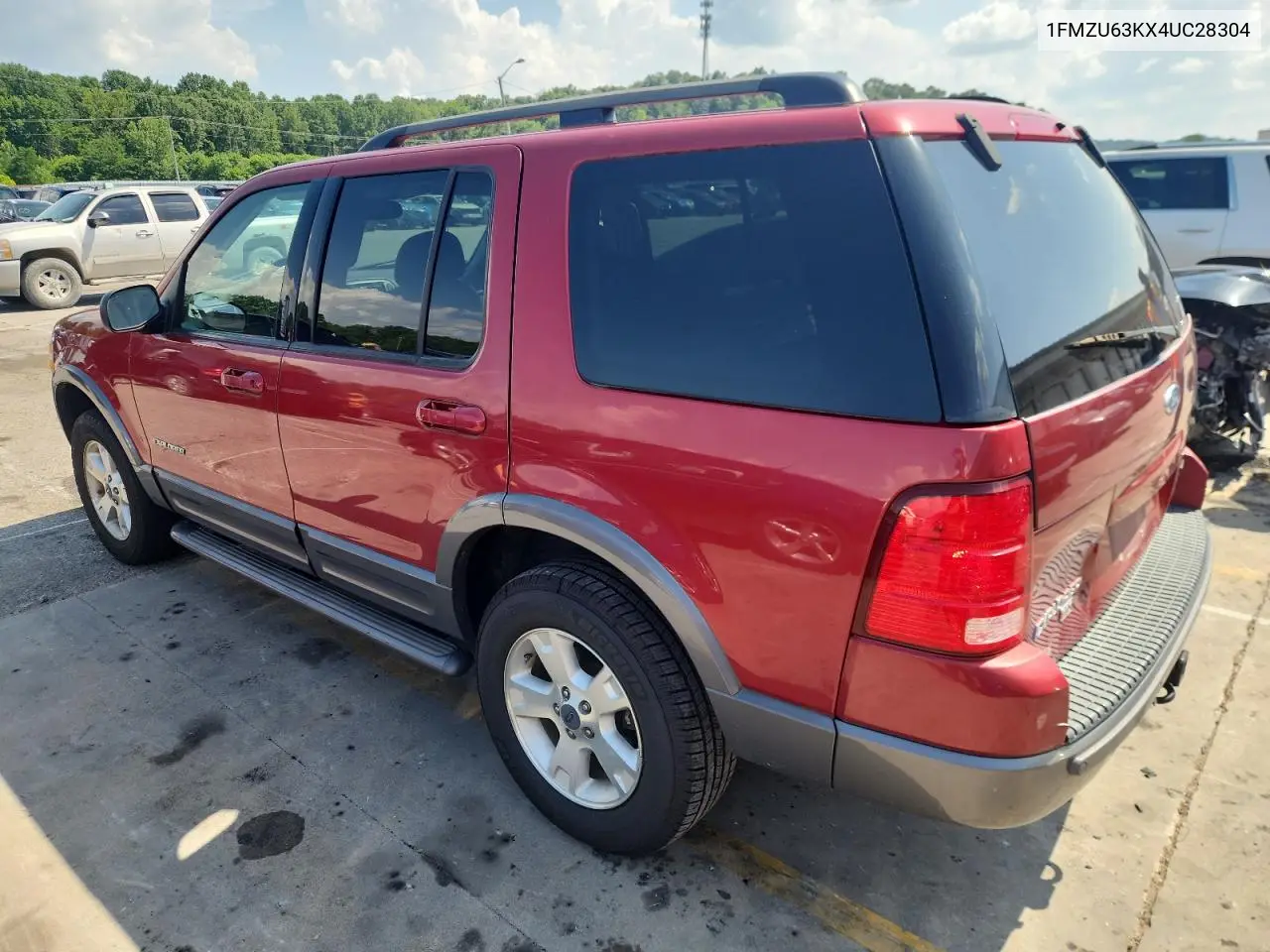 2004 Ford Explorer Xlt VIN: 1FMZU63KX4UC28304 Lot: 59539345