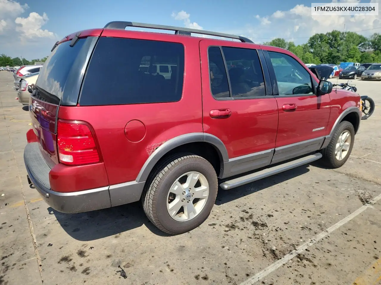 2004 Ford Explorer Xlt VIN: 1FMZU63KX4UC28304 Lot: 59539345