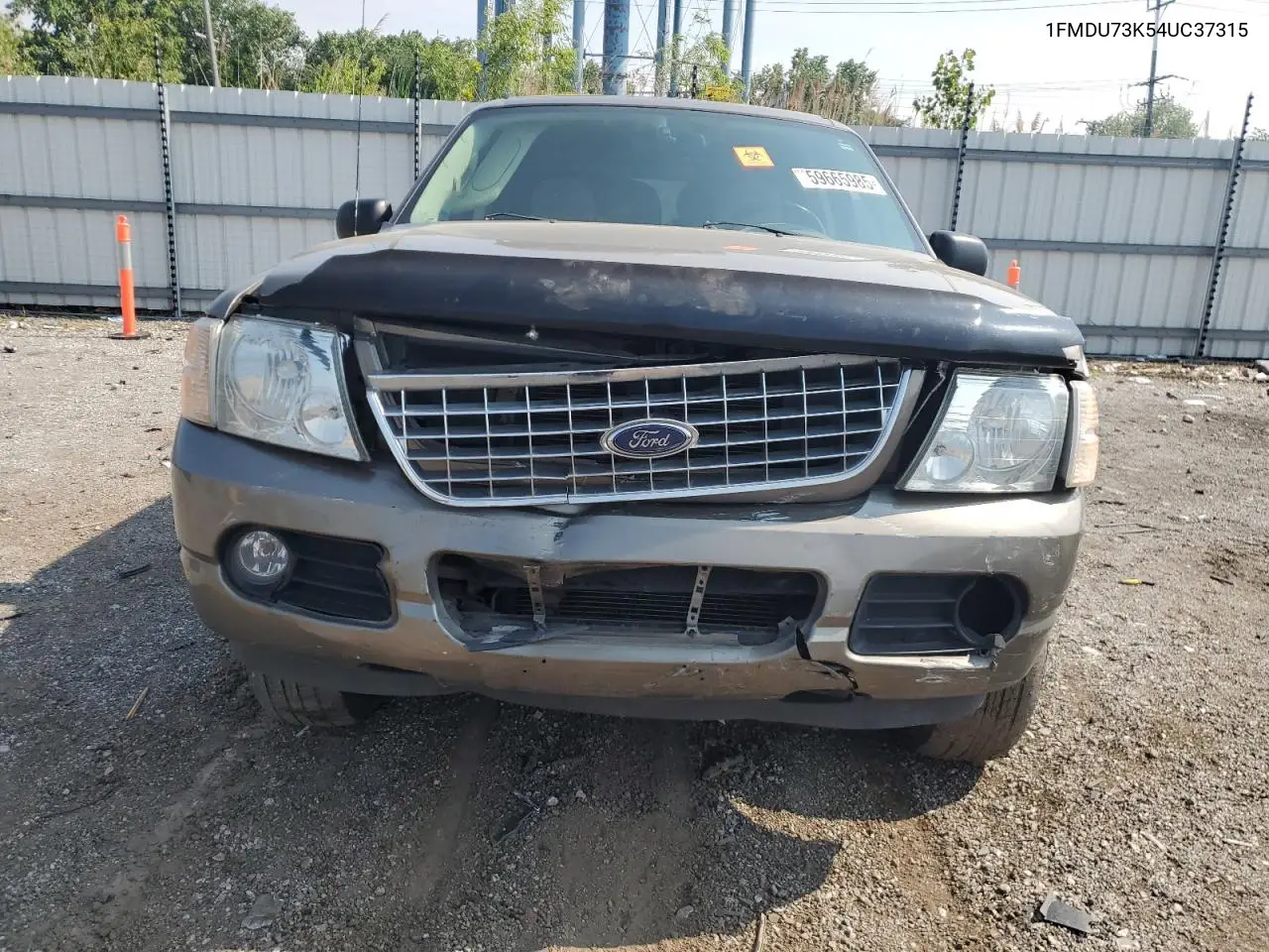 2004 Ford Explorer Xlt VIN: 1FMDU73K54UC37315 Lot: 59665985