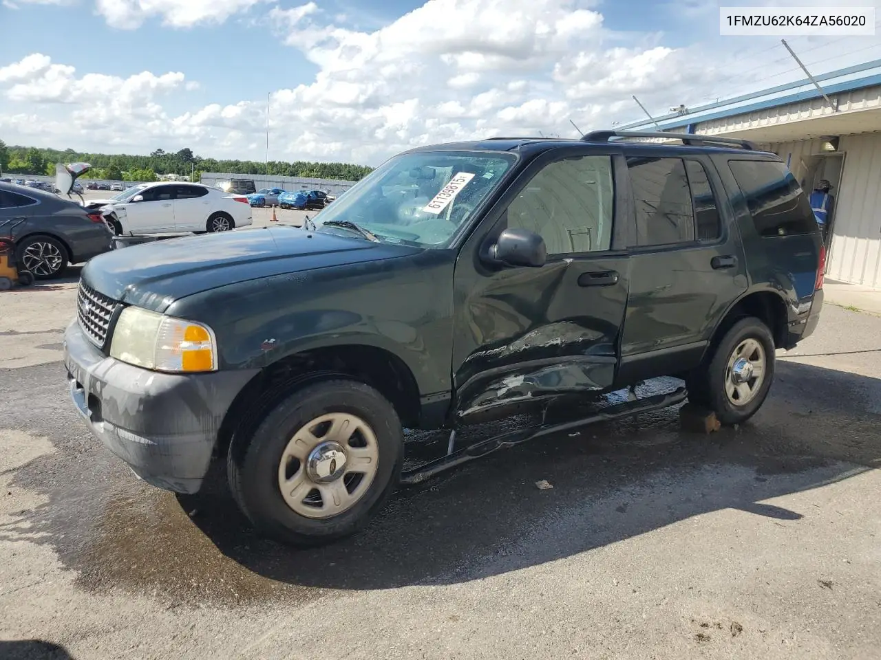 2004 Ford Explorer Xls VIN: 1FMZU62K64ZA56020 Lot: 61139815