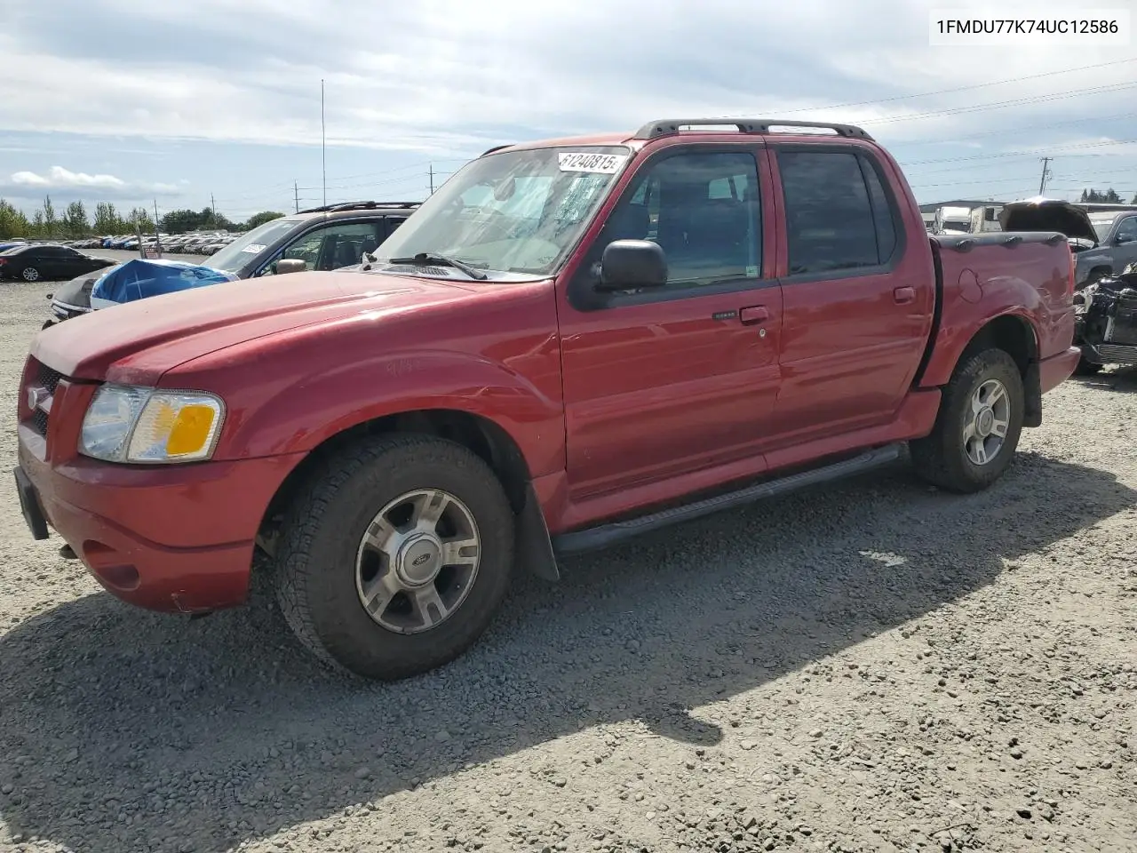 2004 Ford Explorer Sport Trac VIN: 1FMDU77K74UC12586 Lot: 61240815