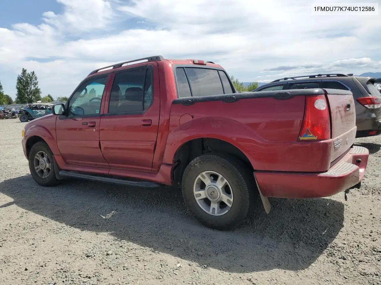 2004 Ford Explorer Sport Trac VIN: 1FMDU77K74UC12586 Lot: 61240815