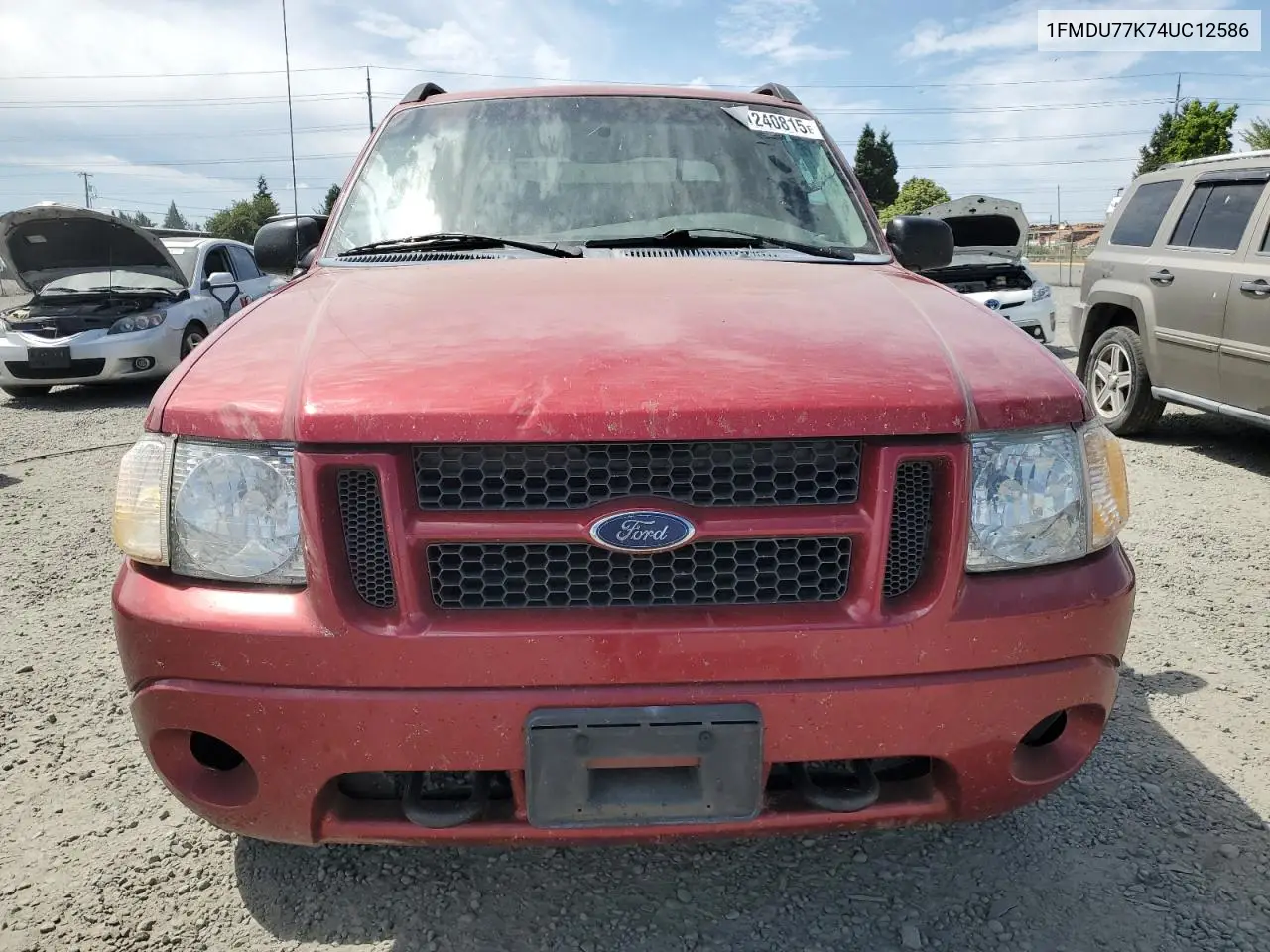 2004 Ford Explorer Sport Trac VIN: 1FMDU77K74UC12586 Lot: 61240815