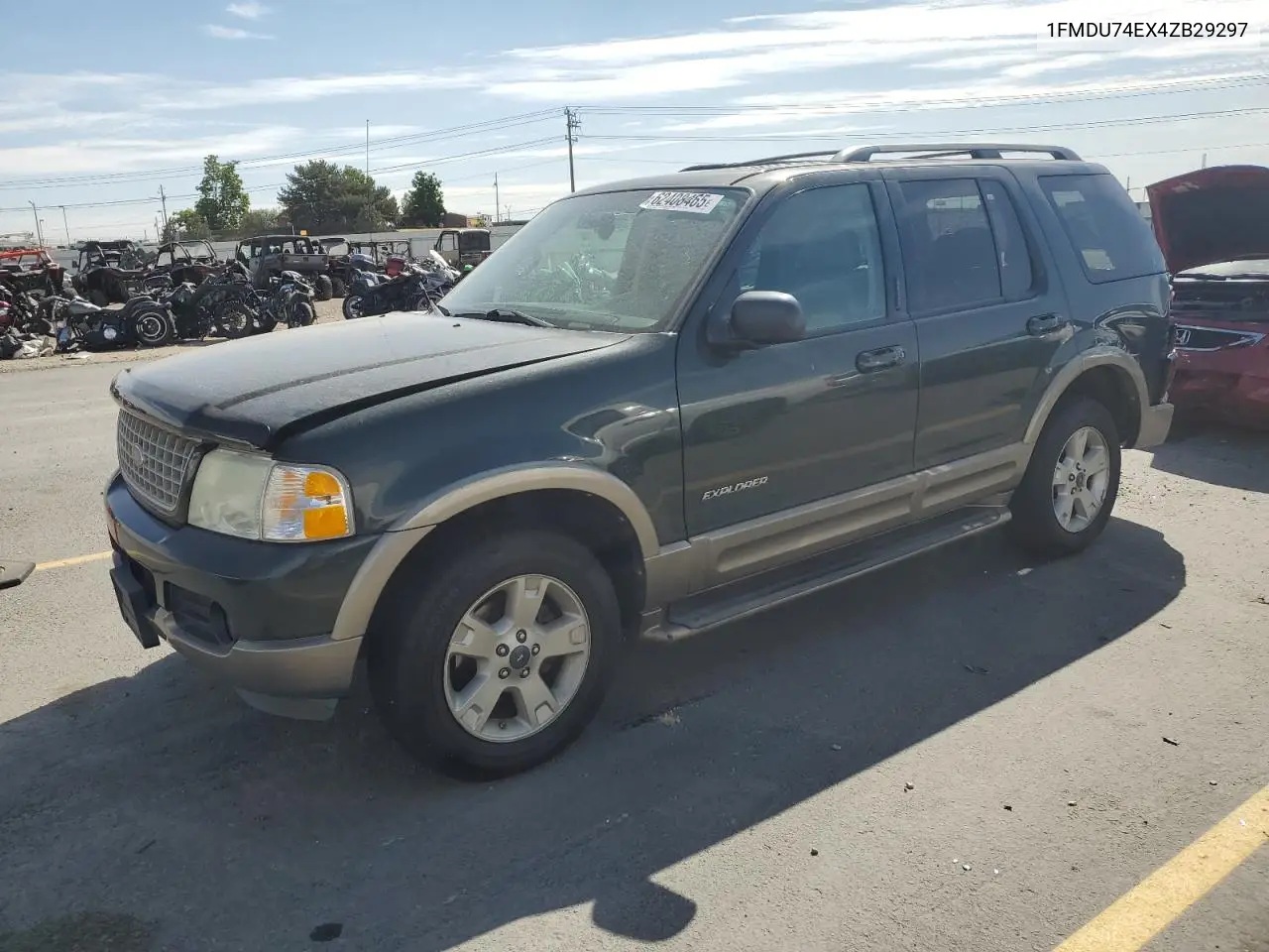 2004 Ford Explorer Eddie Bauer VIN: 1FMDU74EX4ZB29297 Lot: 62408465