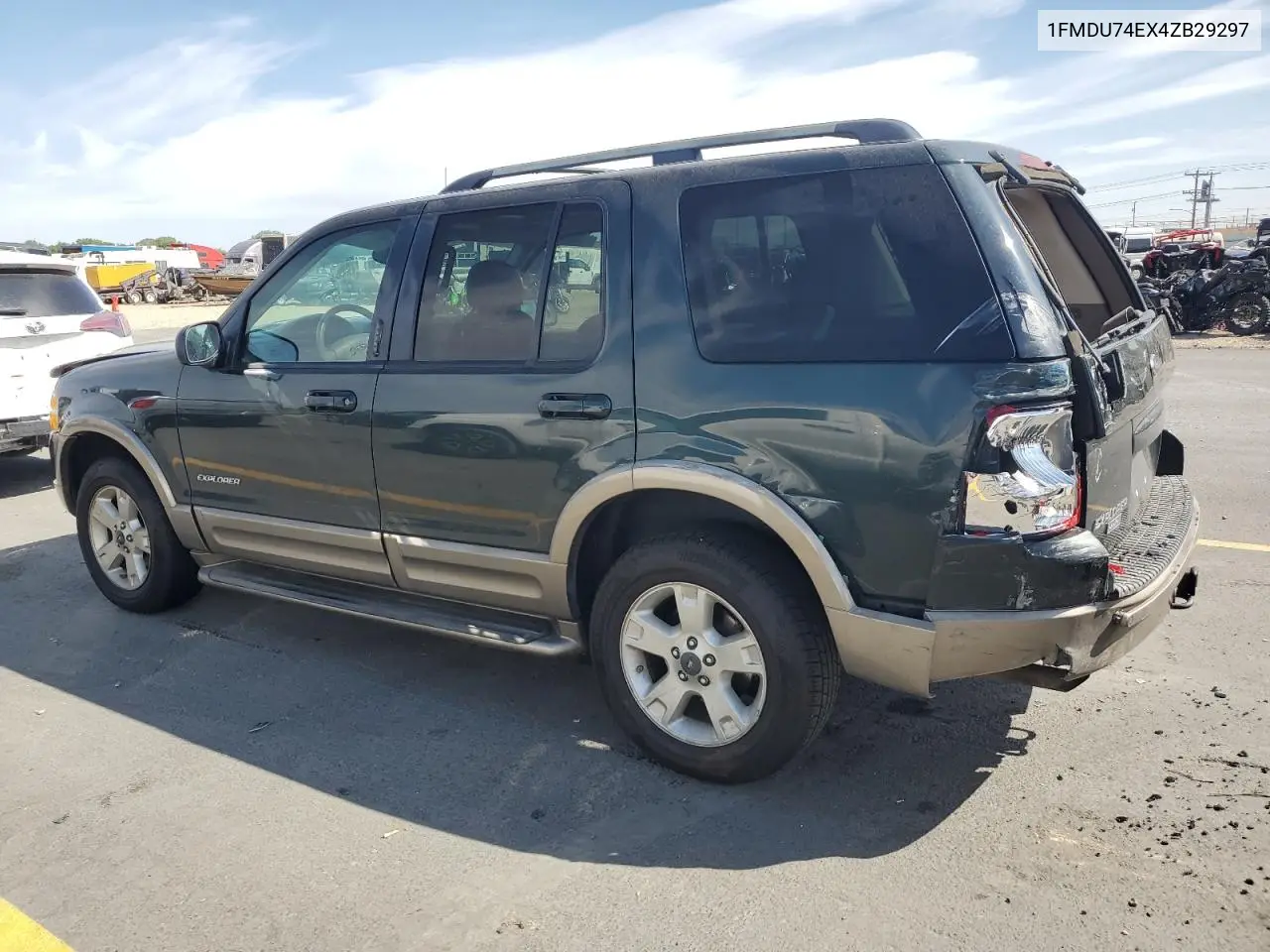 2004 Ford Explorer Eddie Bauer VIN: 1FMDU74EX4ZB29297 Lot: 62408465
