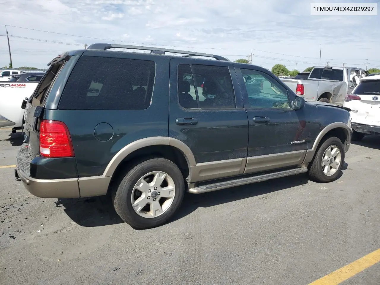 2004 Ford Explorer Eddie Bauer VIN: 1FMDU74EX4ZB29297 Lot: 62408465