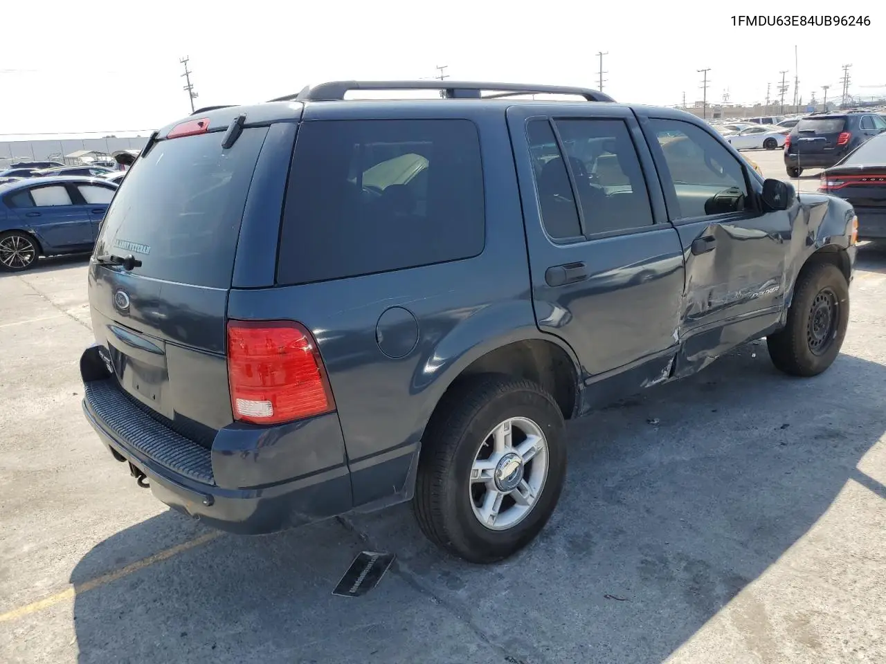 2004 Ford Explorer Xlt VIN: 1FMDU63E84UB96246 Lot: 62611125