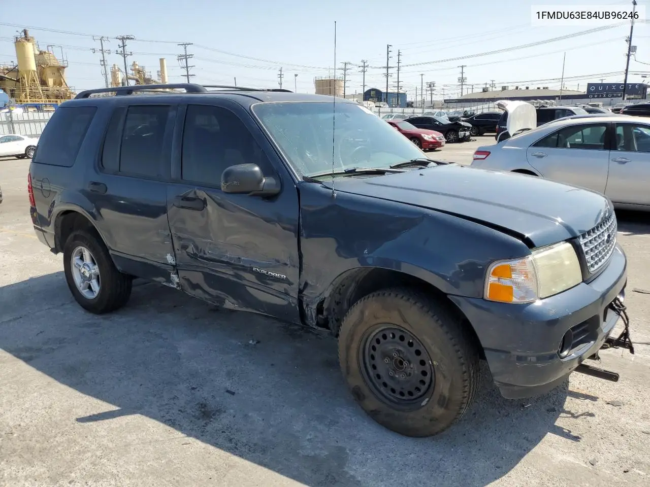2004 Ford Explorer Xlt VIN: 1FMDU63E84UB96246 Lot: 62611125