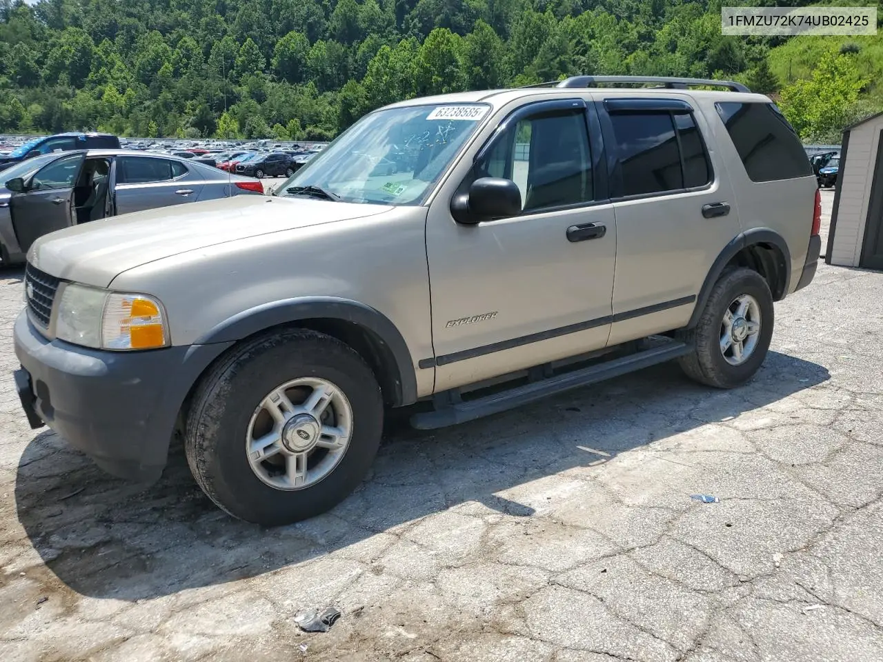 2004 Ford Explorer Xls VIN: 1FMZU72K74UB02425 Lot: 63238585