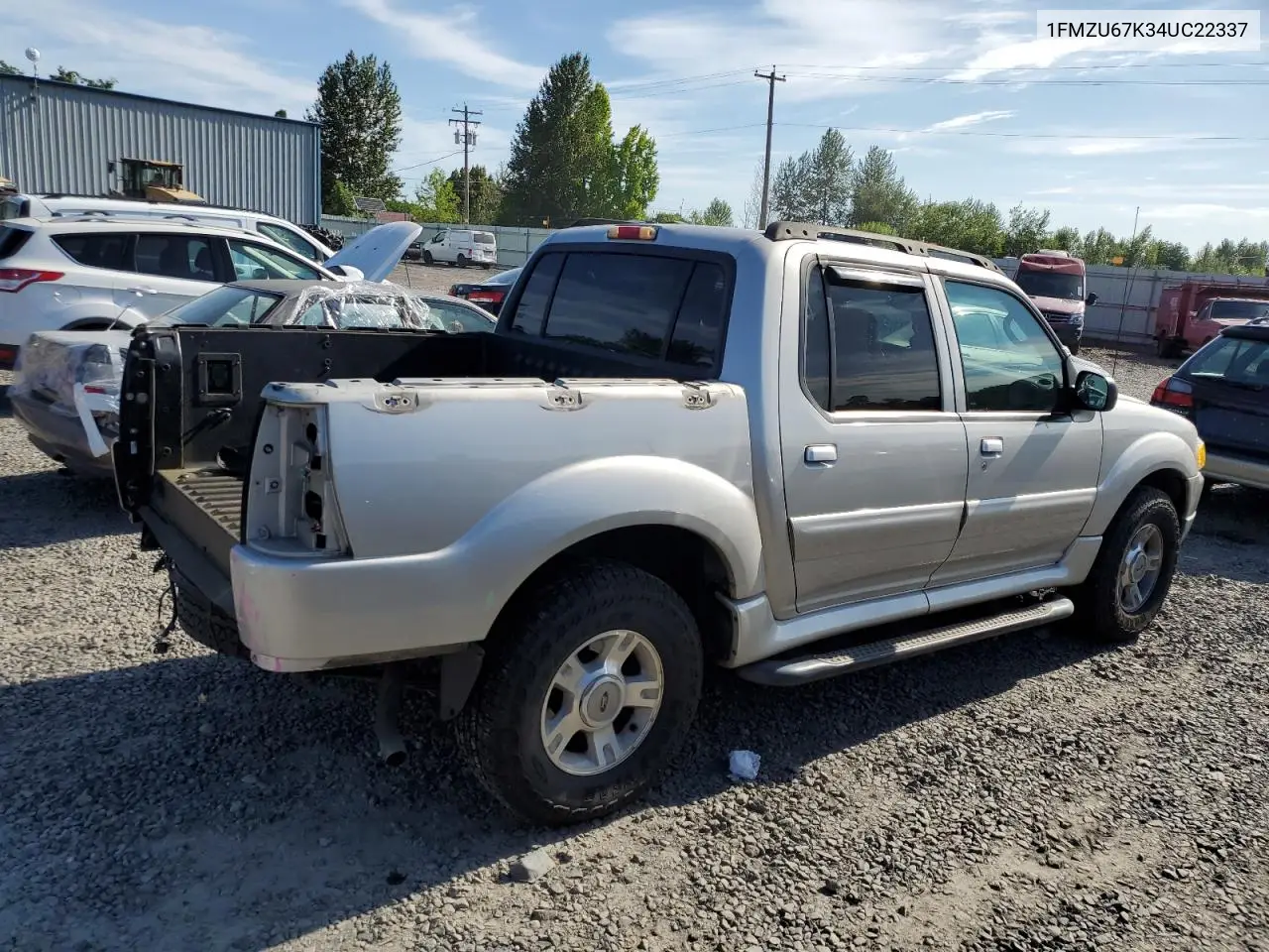 2004 Ford Explorer Sport Trac VIN: 1FMZU67K34UC22337 Lot: 63281585