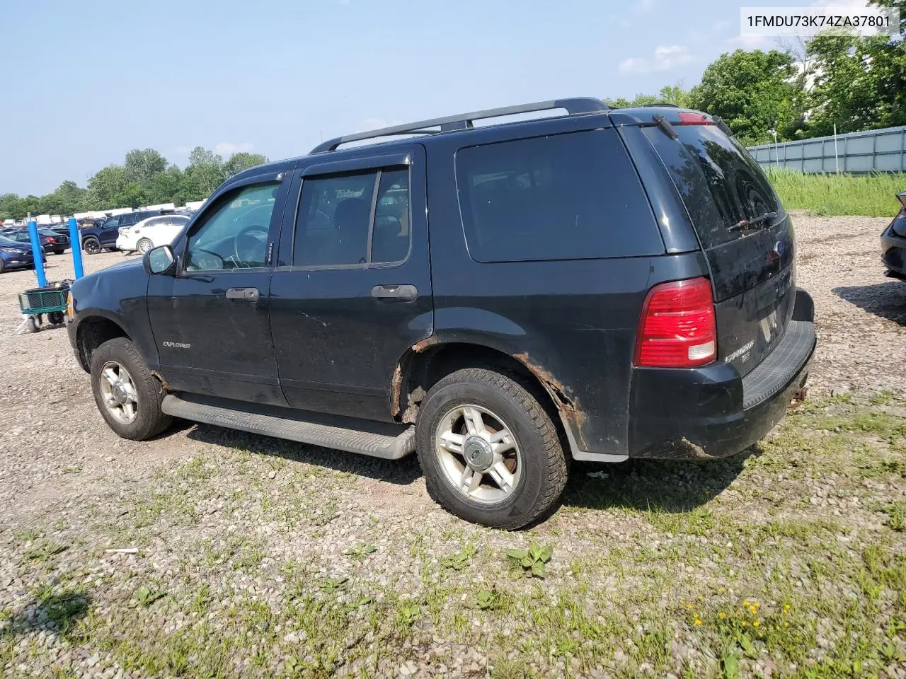 2004 Ford Explorer Xlt VIN: 1FMDU73K74ZA37801 Lot: 63516245